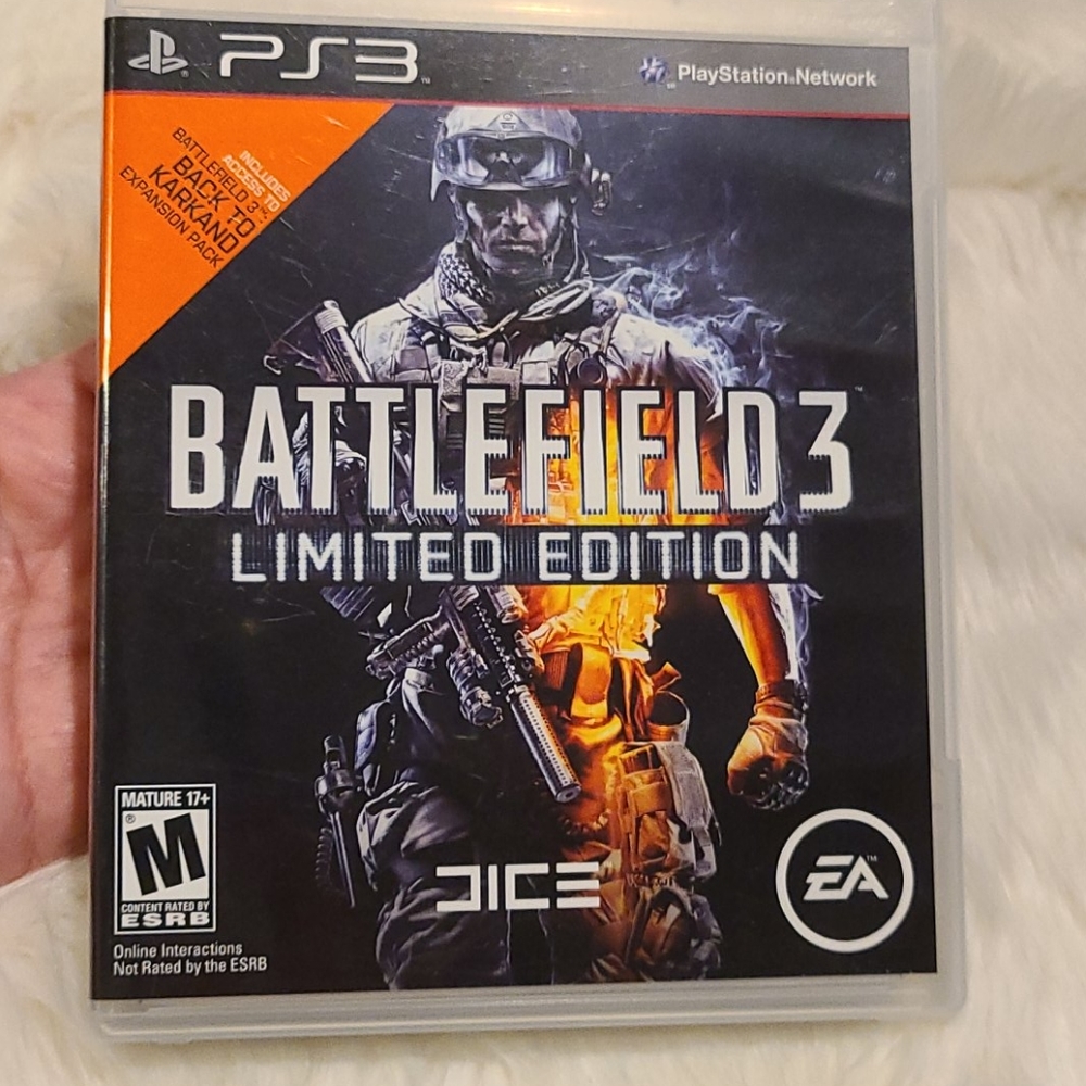 Battlefield 3 limited edition for PS3